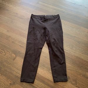 J. Crew Pixie Pant Black M Medium EUC